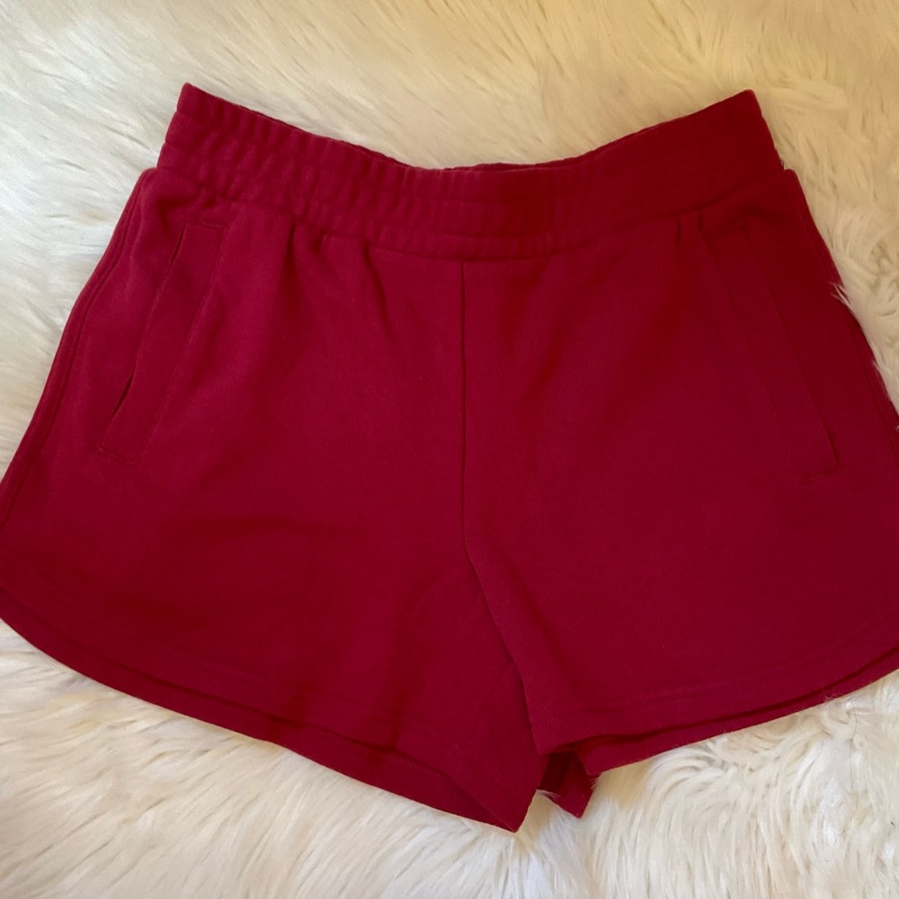 90 Degrees by Reflex Loop Terry Up Shore Shorts - NWT - Medium - Tibetan Red - Picture 3 of 8